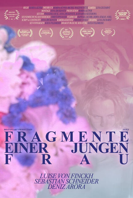 постер Fragmente einer jungen Frau